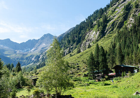 Berghut in het Zillertal